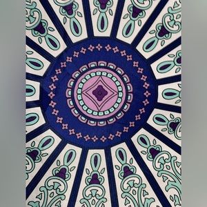 Purple/Blue Tapestry